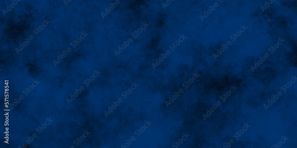 Abstract grainy and empty smooth blue grunge texture, Old and grainy blue paper texture, blue background with puffy blue smoke, blue background illustration.	