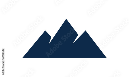 Mountain Logo Design Template Inspiration  Vector Illustration.