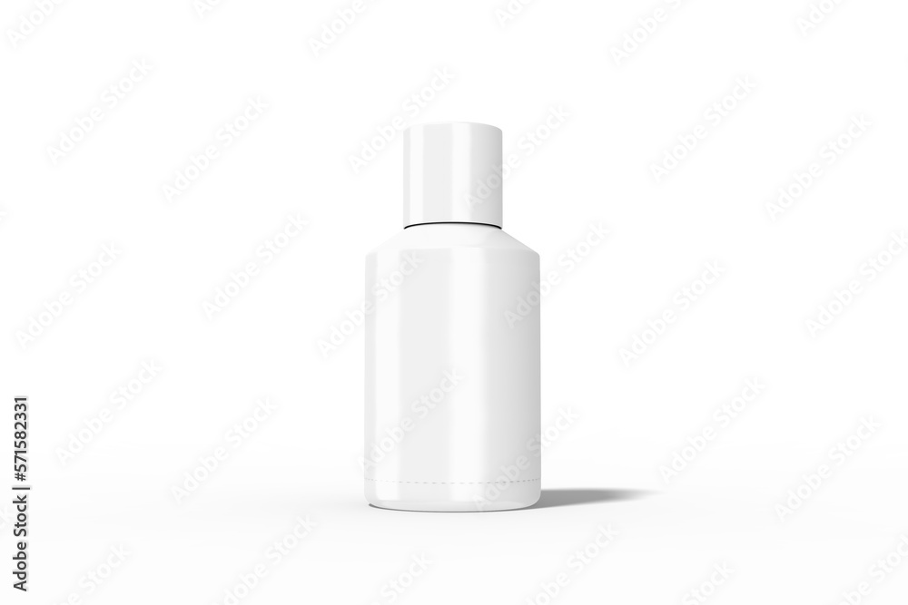 Low Angle View of Shave Balm Bottle Low Angle View of Shave Balm Bottle