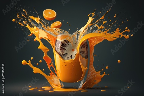 a dash of orange juice. Generative AI
