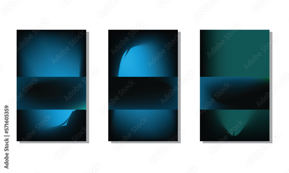 abstract backgrounds collection with beautiful smooth gradation colors, colorful backgrounds for poster flyer banner backdrop.vertical banner.cool fluid background vector illustration.