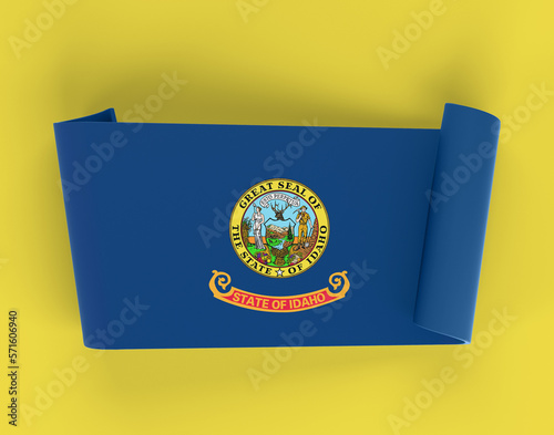  Idaho Ribbon Banner