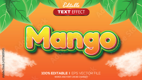 3D editable text effect black theme