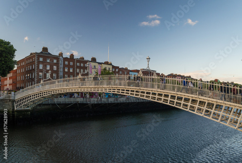City center of Dublin, Ireland