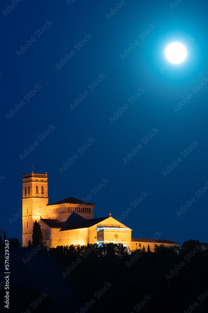 Kirche von Ariany Gemeinde auf der spanischen Baleareninsel Mallorca | Spanien