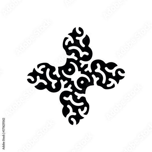 Cross icon. Simple style Christian religion holiday poster background symbol. Cross brand logo design element. Cross t-shirt printing. vector for sticker.