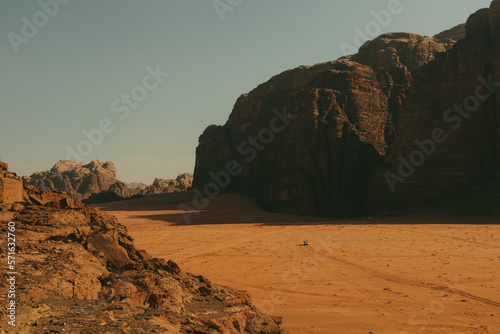 Wadi Rum Desert Landscape