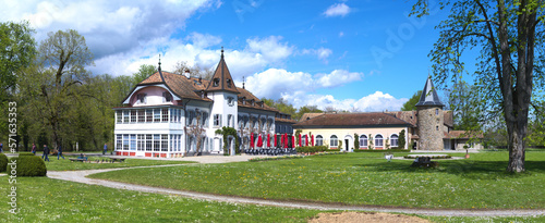 Historical mansion in Geneva canton, Switzerland