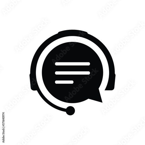 WebSupport Icon. Communication  speech  talk  service  chat vector. EPS 10