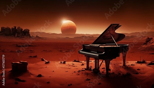 Piano on Mars - Generative AI