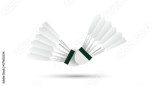 Badminton Shuttlecock sports  ,  illustration Vector EPS 10