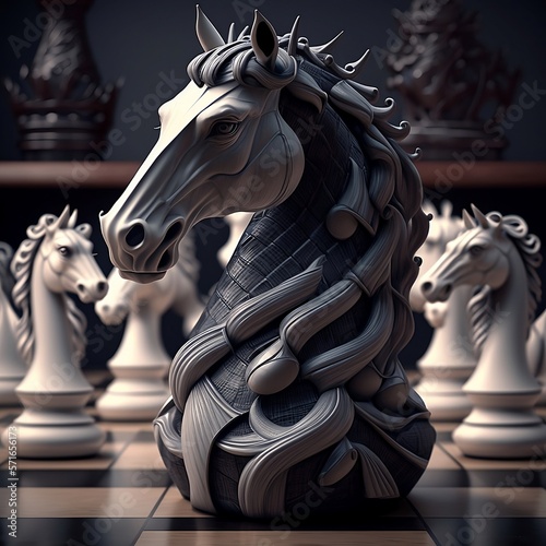 Chess Horse  © Amine