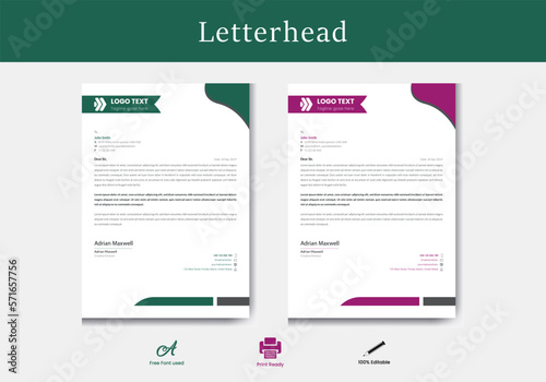 Letterhead Template