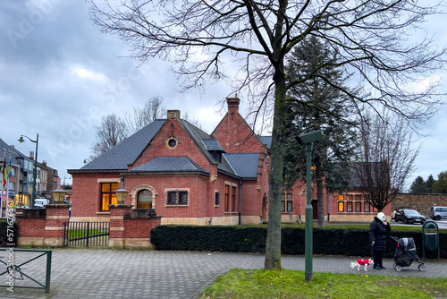 Commissariat  Mattewie police station in Brussels, Belgium photo