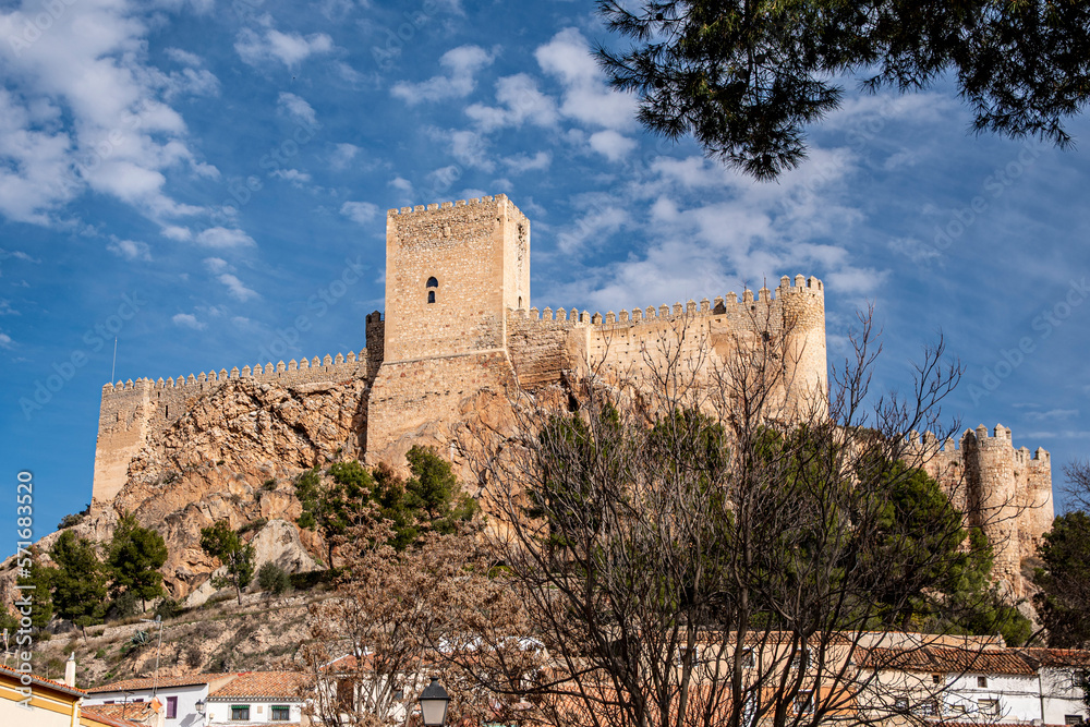 Castillo de Almansa, Albacete, Castilla la Mancha, España