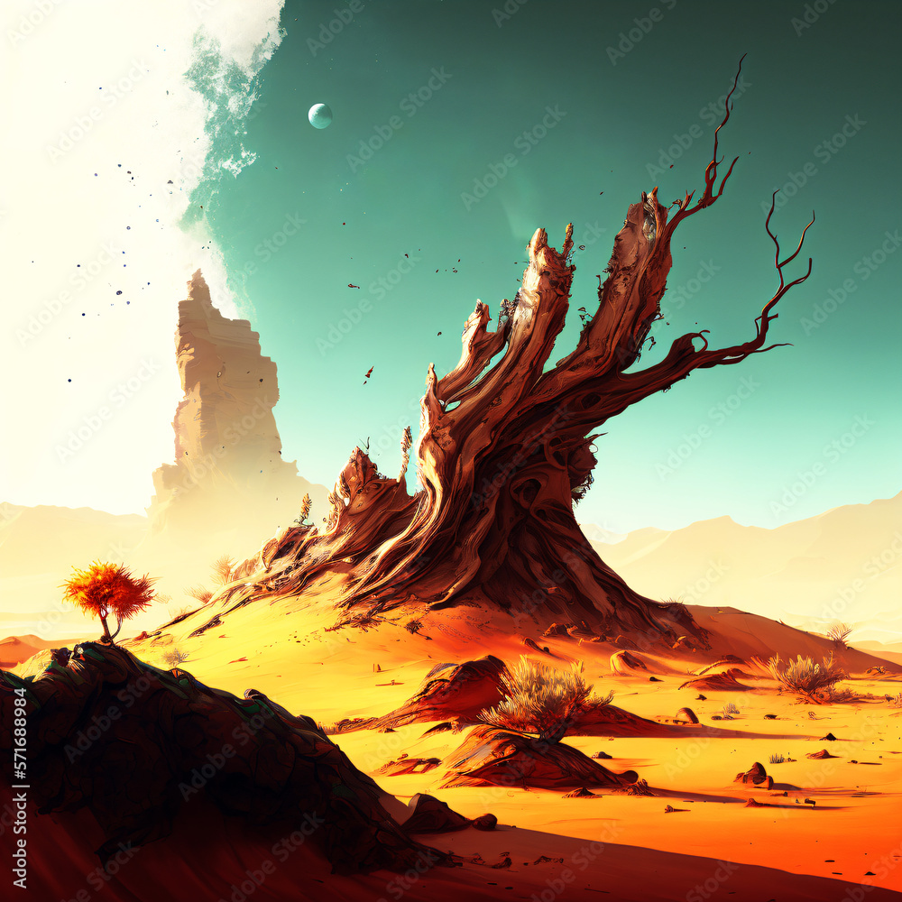 Tree of desert