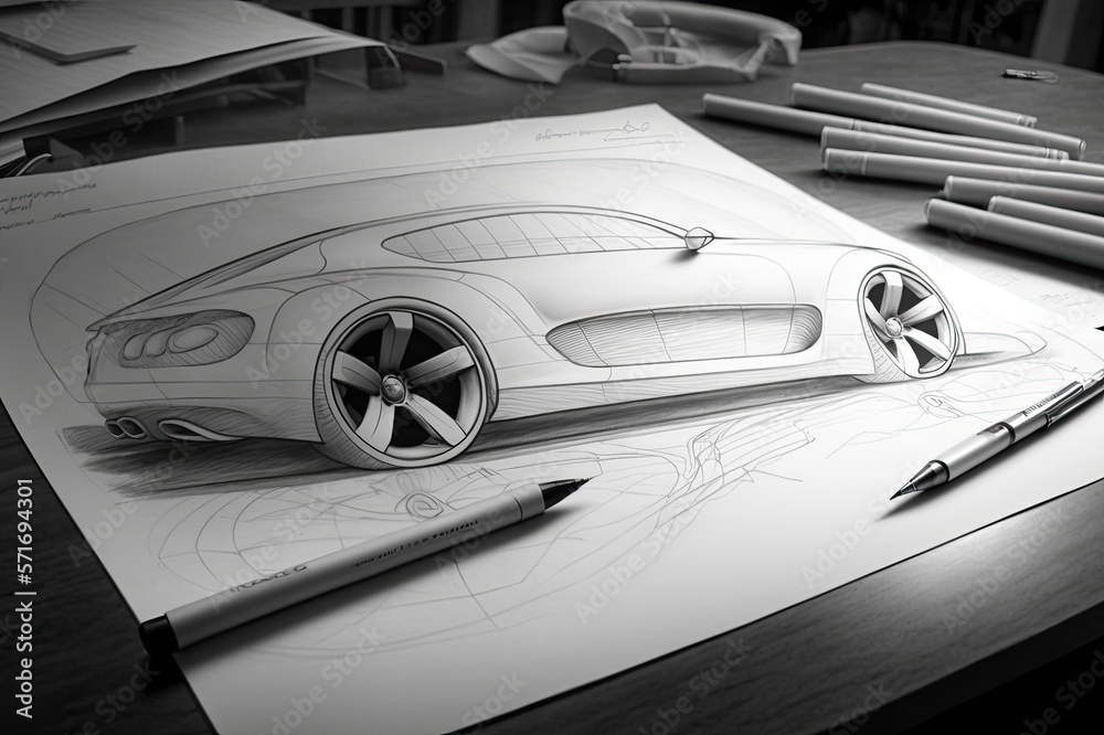 Top 75+ sport car design sketch best