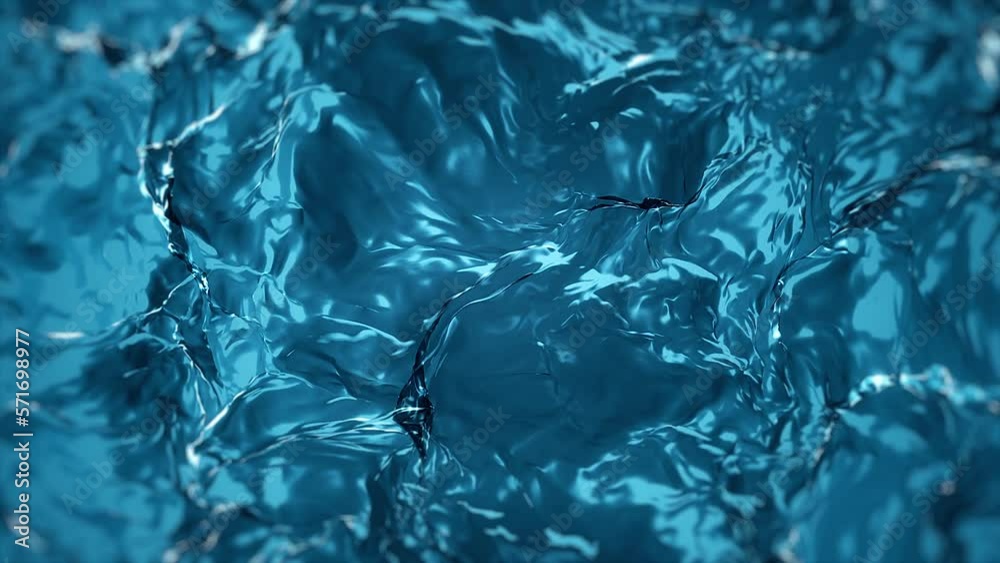 Water Flowing Patterns Fx Texture Animation Loop/ 4k animation of an abstract water fx flowing texture background with slow motion liquid patterns streaming seamless looping