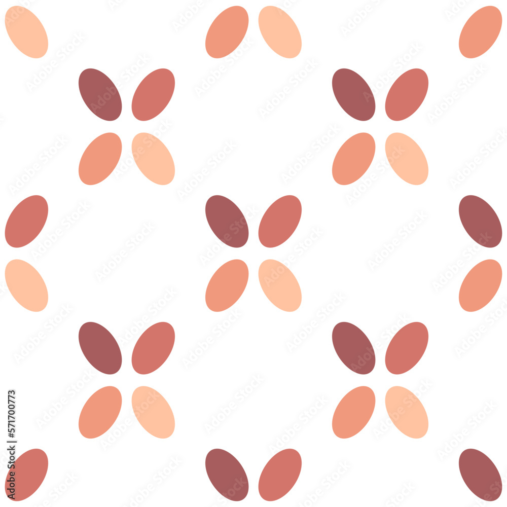 Seamless vector pattern of brown and beige geometrical elements. Perfect for fabric, textile, wallpapers, backgrounds and other surfaces Seamless vector pattern of brown and beige geometrical elements. Perfect for fabric, textile, wallpapers, backgrounds and other surfaces