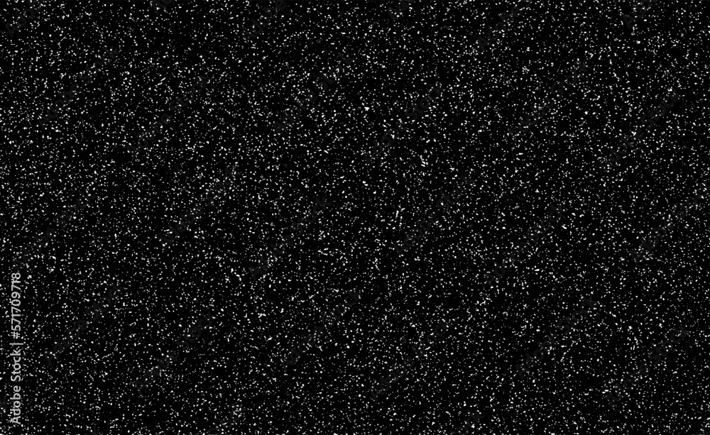 Fototapeta premium Abstract vector noise. Small particles of debris and dust. Distressed uneven background. Grunge texture overlay with fine grains isolated on white background. Vector illustration. EPS10.