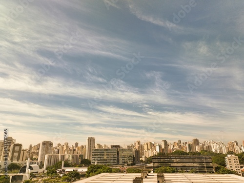 Foto aérea da região da Barra funda em São Paulo © Marcos