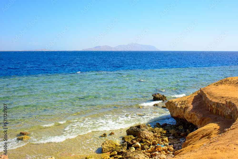 beautiful summer landscape with sea beautiful summer landscape with sea
