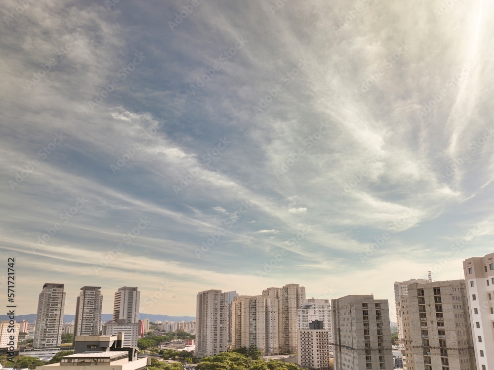 Foto aérea da região da Barra funda em São Paulo