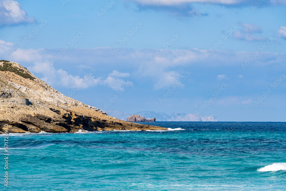 Cala Mesquida ist eine Bucht der spanischen Baleareninsel Mallorca | Spanien