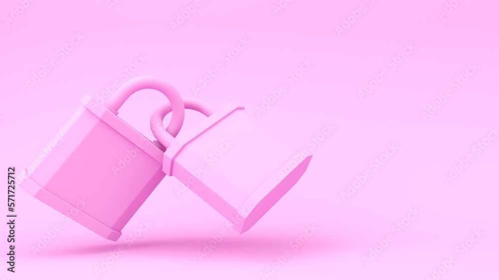 Locked padlock background.  Confidentiality and security concept