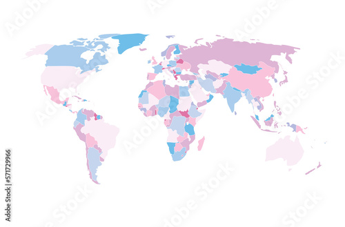 MINIMAL WORLD MAP