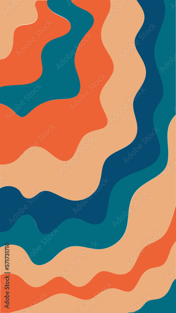 Bold abstract retro pattern illustration Bold abstract retro pattern illustration