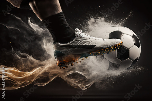 The Beautiful Game: An Illustrative Tribute to Soccer (AI Generated)	