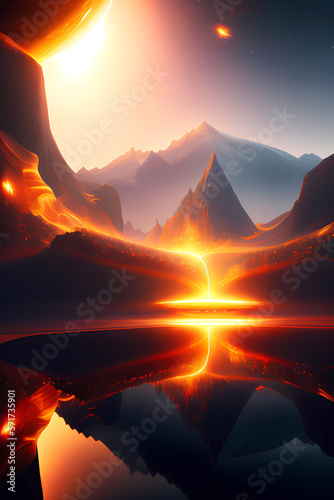 Captivating Volcanic Fury   High-Quality Images of Volcanic Eruptions and Lava for Your Creative Design Projects