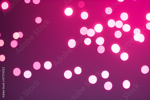  Blurred abstract background with a beautiful bokeh effect. color coral, bokeh, light, blur, generative ai