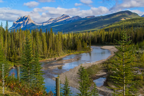 River in Banff National Park Alberta Canada