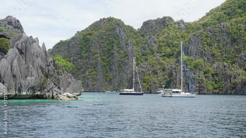 Coron Island sailing, Philippines