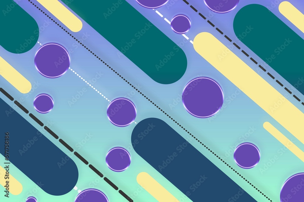 Abstract flat geometric modern background and wallpaper