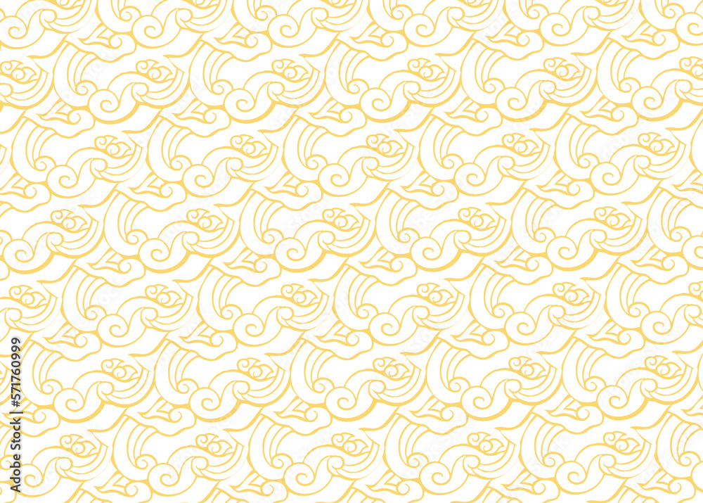 Batik motifs from Indonesian Javanese cloth with very beautiful seamless line patterns. Vector EPS 10 Batik motifs from Indonesian Javanese cloth with very beautiful seamless line patterns. Vector EPS 10