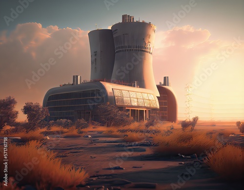 atomic dystopia with an aba...