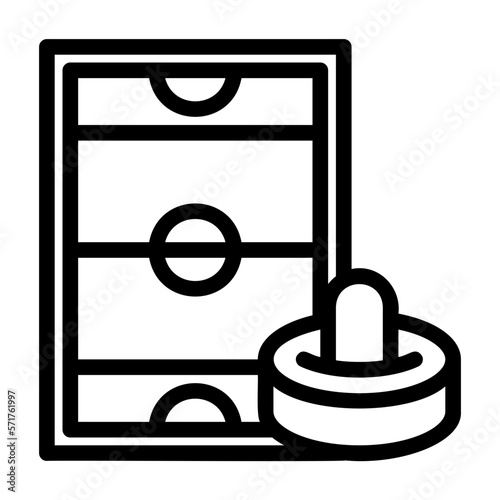 Air Hockey Icon