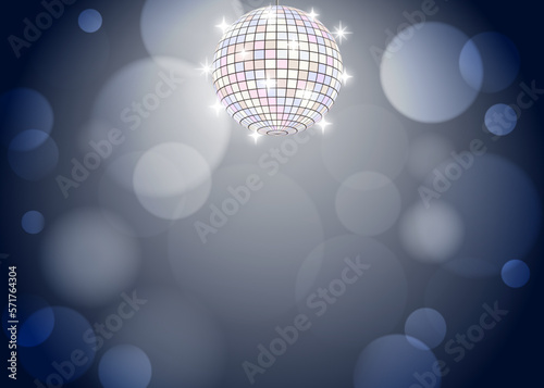 ミラーボールのイラスト