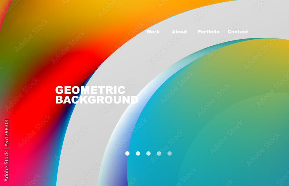 Abstract liquid background for your landing page design. Web page for website or mobile app wallpaper Abstract liquid background for your landing page design. Web page for website or mobile app wallpaper