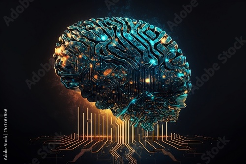 artificial intelligence, AI, brain, generative AI, machine, learning, robotics, automation, neural, networks, algorithms