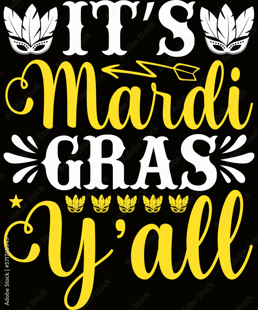 its mardi gras y all svg