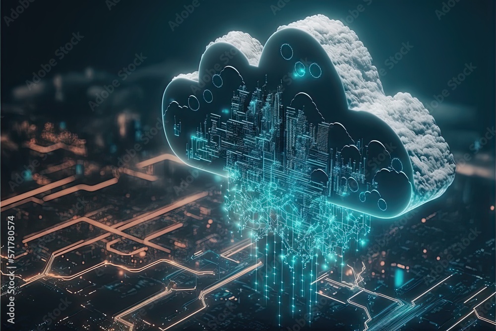 Cloud computing for digital storage and transfer big data on internet ...