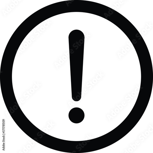 exclamation danger sign . exclamation mark. alert icon . hazard warning symbol
