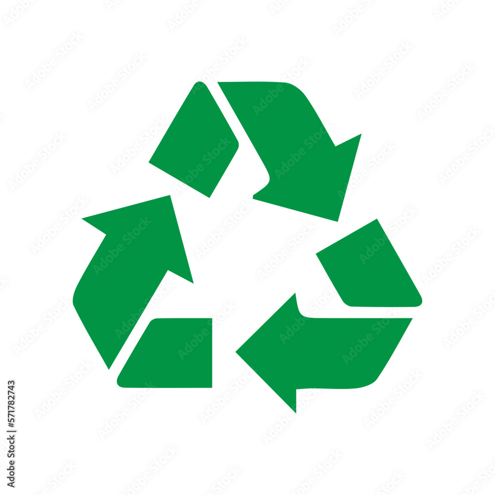 Recycle icon vector, sign, symbol. Recycle icon vector, sign, symbol.