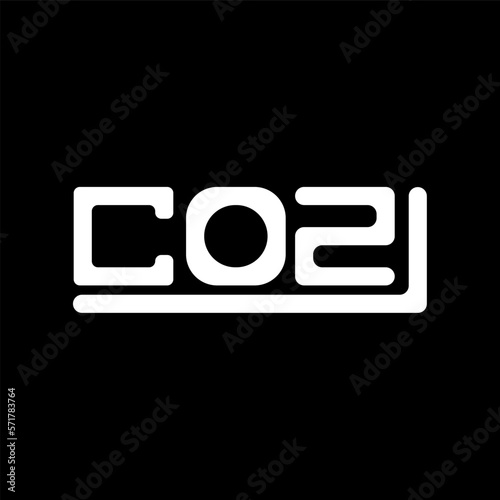 COZ letter logo creative design with vector graphic, COZ simple and modern logo.