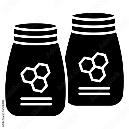 Honey bottle icon