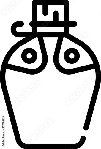 canteen flat icon